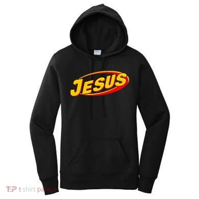 Jesus Sports Style Logo Women's Hoodie
