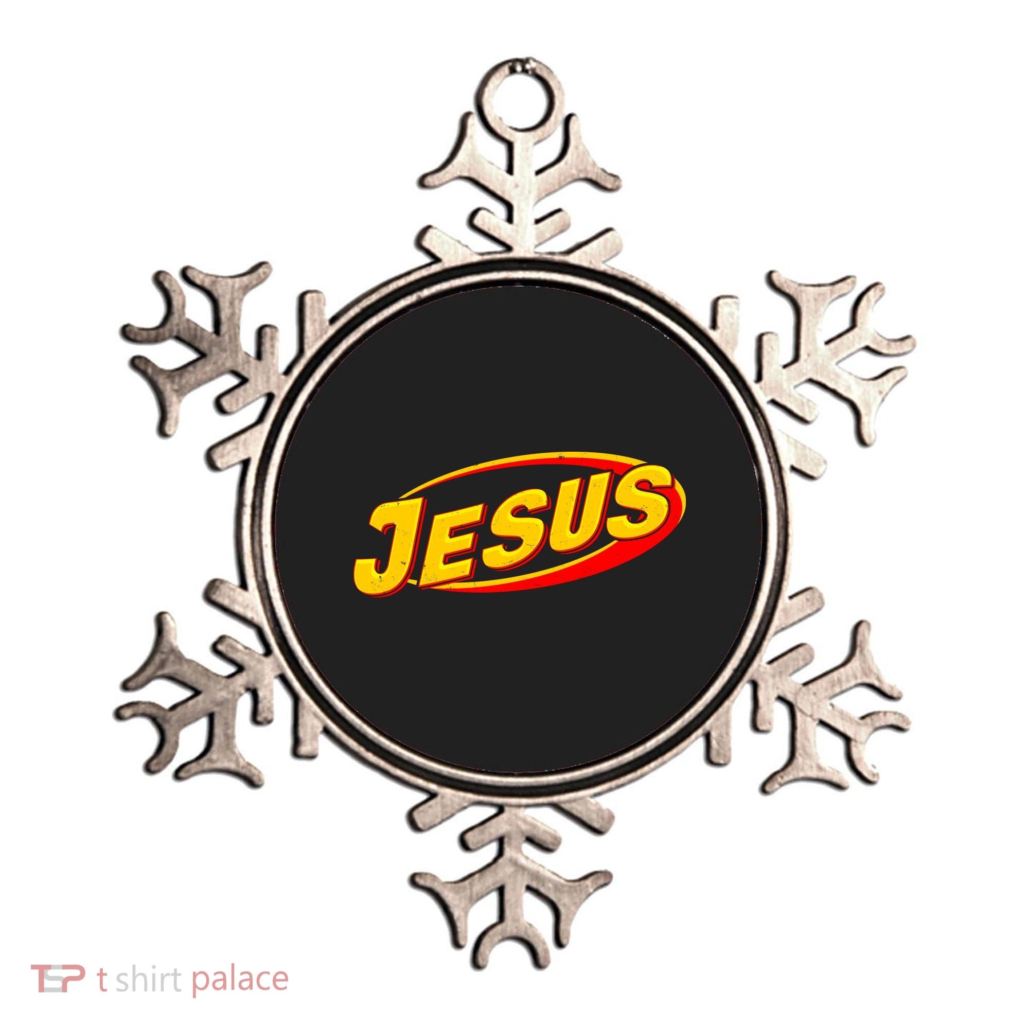 Jesus Sports Style Logo Ornament