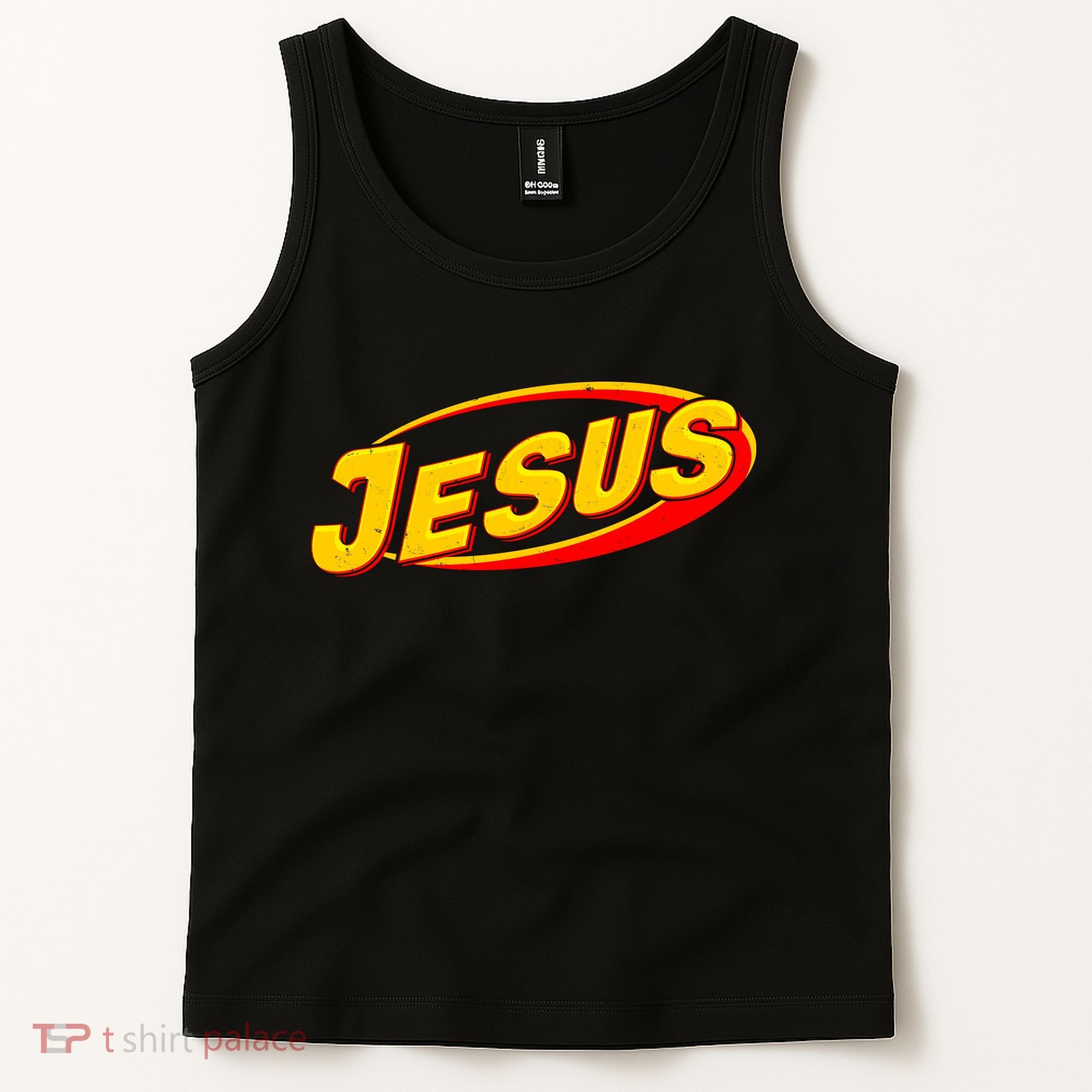 Jesus Sports Style Logo Tank Top