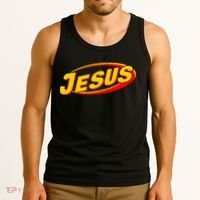 Jesus Sports Style Logo Tank Top thumb 3
