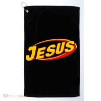 Jesus Sports Style Logo Golf Towel thumb 0