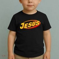 Jesus Sports Style Logo Toddler T-Shirt thumb 2
