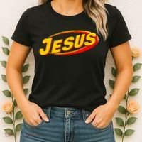 Jesus Sports Style Logo Women's T-Shirt thumb 2