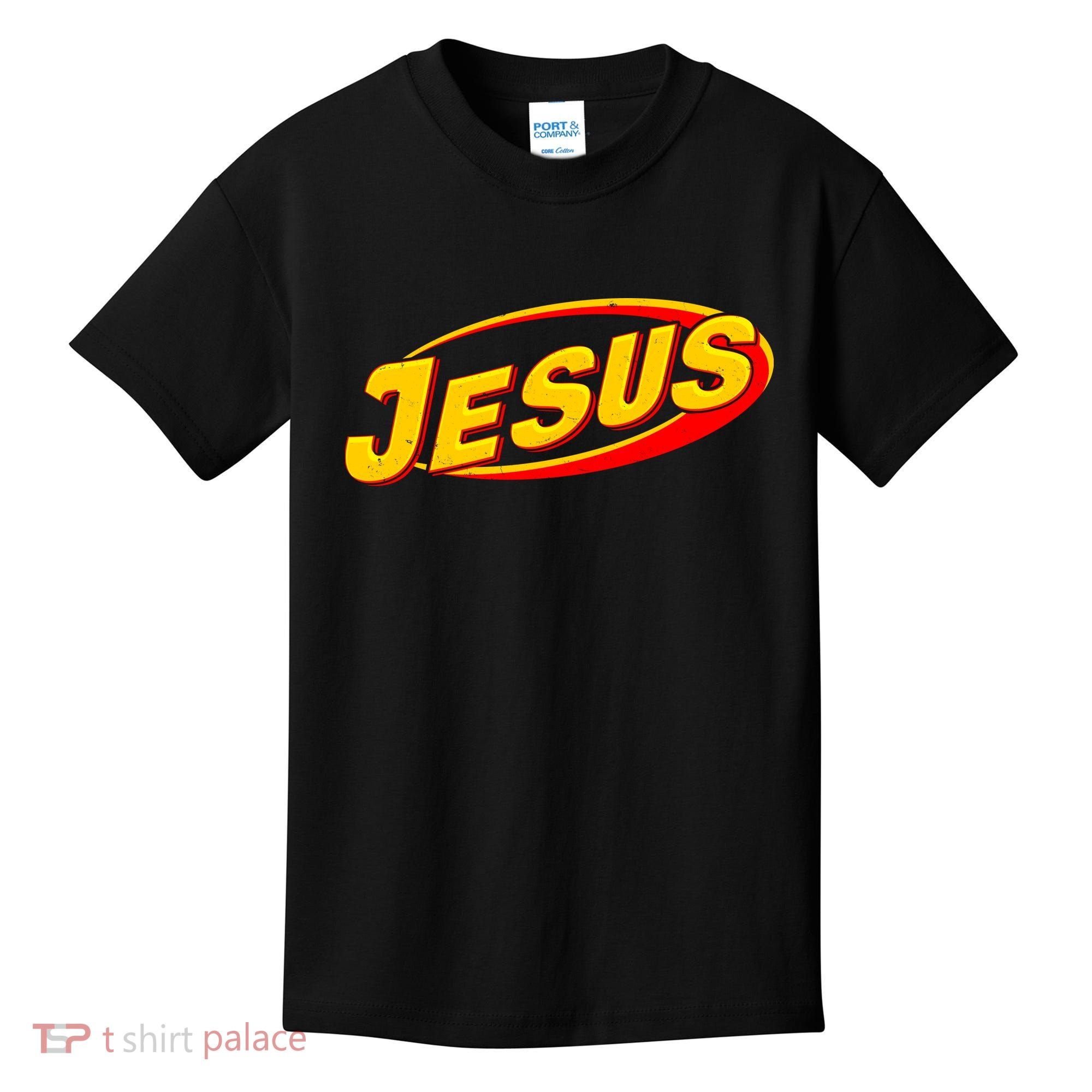 Jesus Sports Style Logo Kids T-Shirt