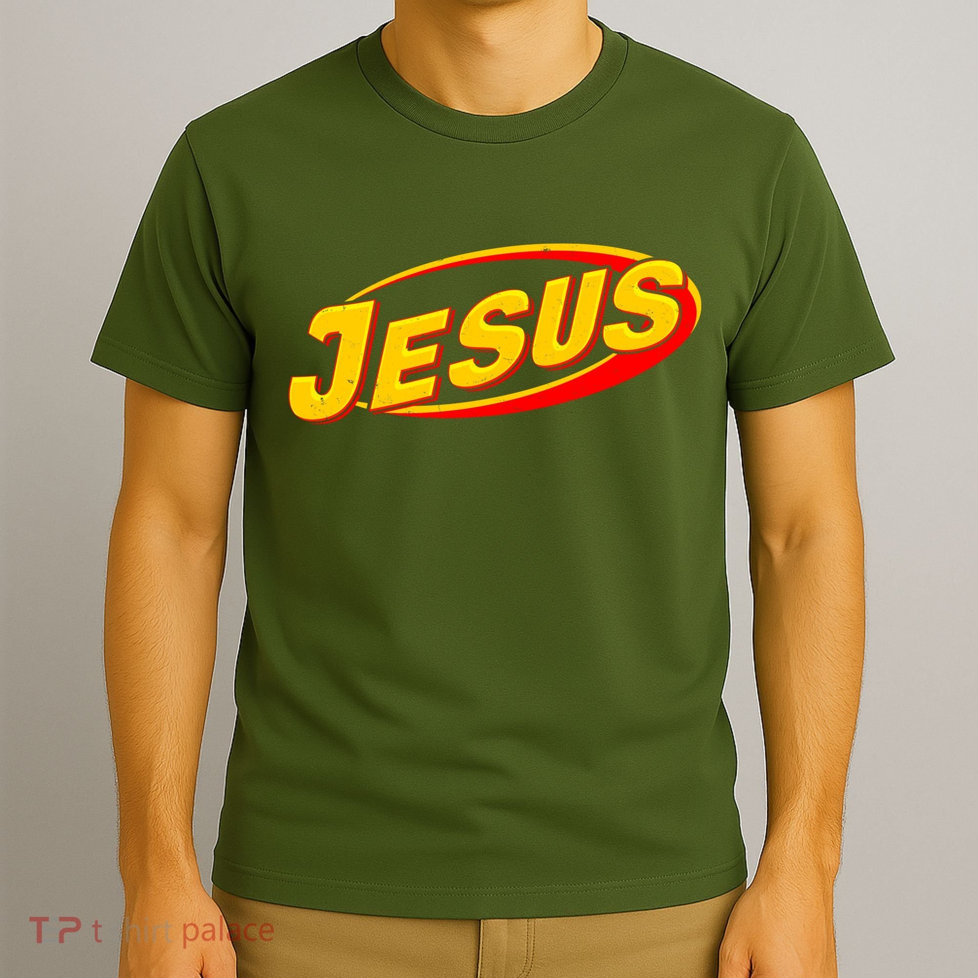 Jesus Sports Style Logo T-Shirt