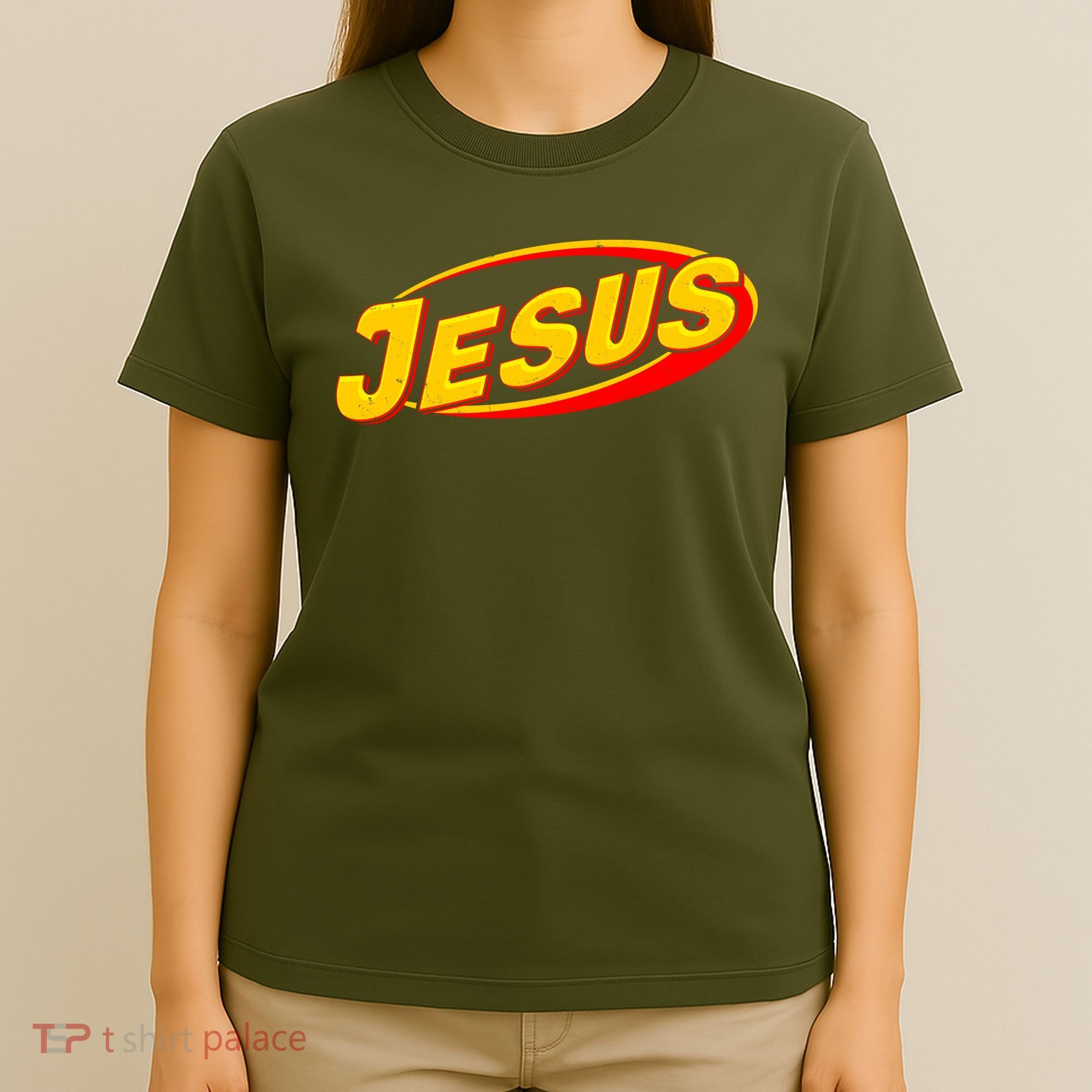 Jesus Sports Style Logo T-Shirt