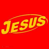 Jesus Sports Style Logo Santa Hat thumb 1