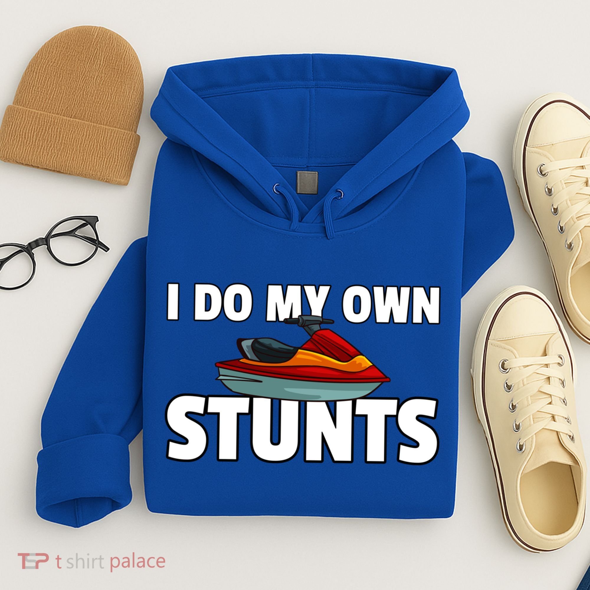 Jet Ski Stunts Gift Jet Skiing Skier Driver Water Sport Gift Hoodie