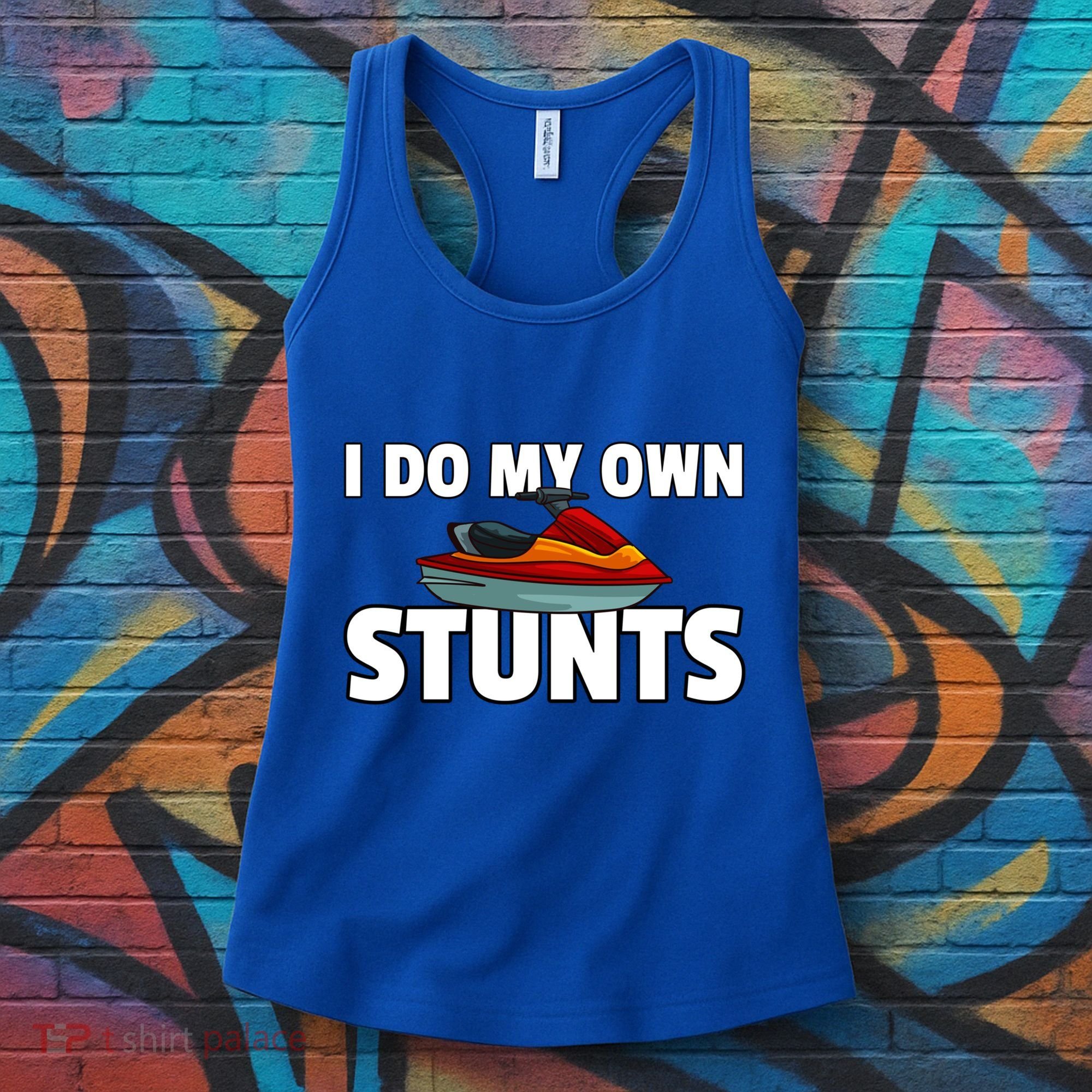 Jet Ski Stunts Gift Jet Skiing Skier Driver Water Sport Gift Women's Tank Top