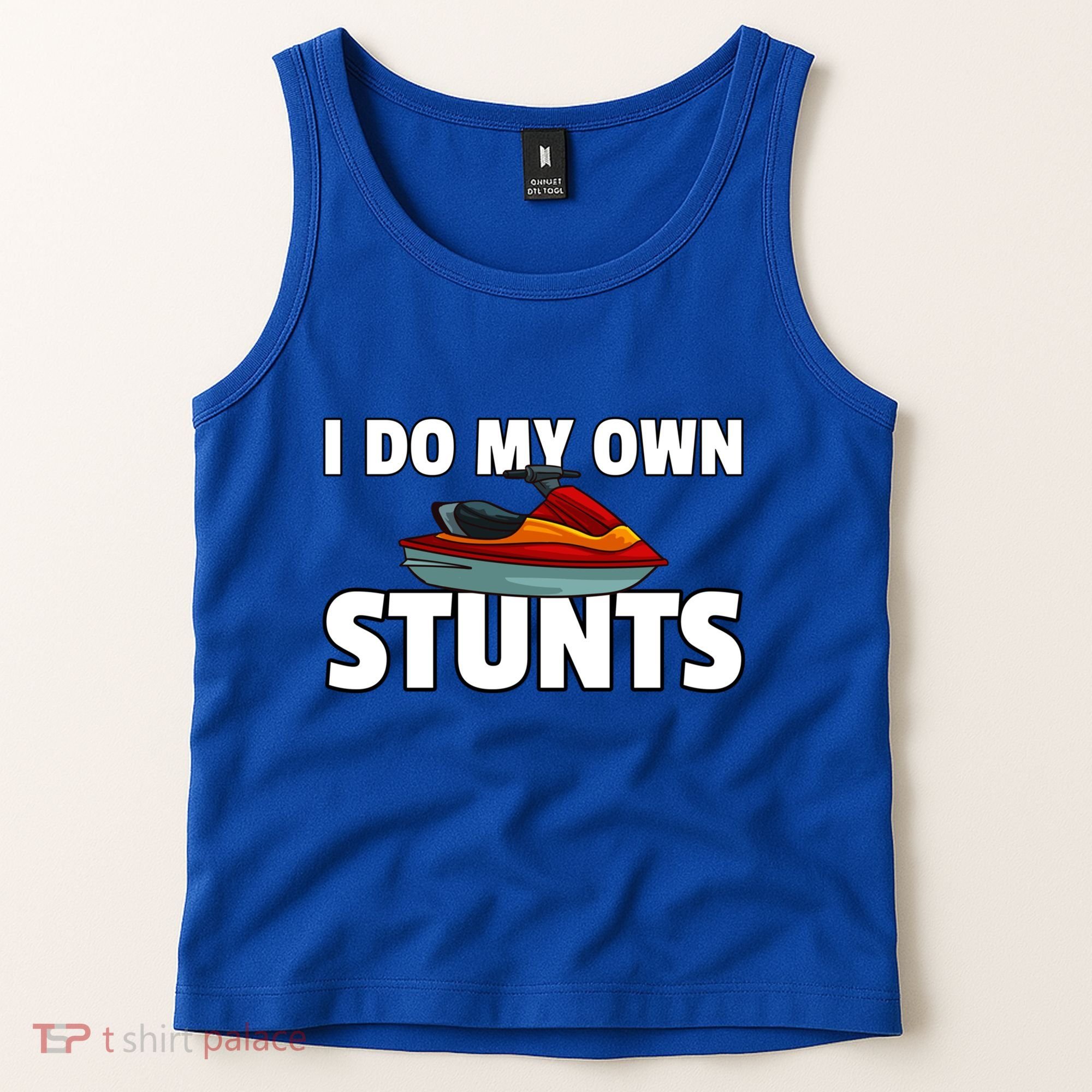 Jet Ski Stunts Gift Jet Skiing Skier Driver Water Sport Gift Tank Top