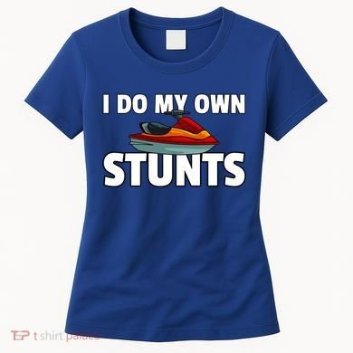 Jet Ski Stunts Gift Jet Skiing Skier Driver Water Sport Gift Women's T-Shirt