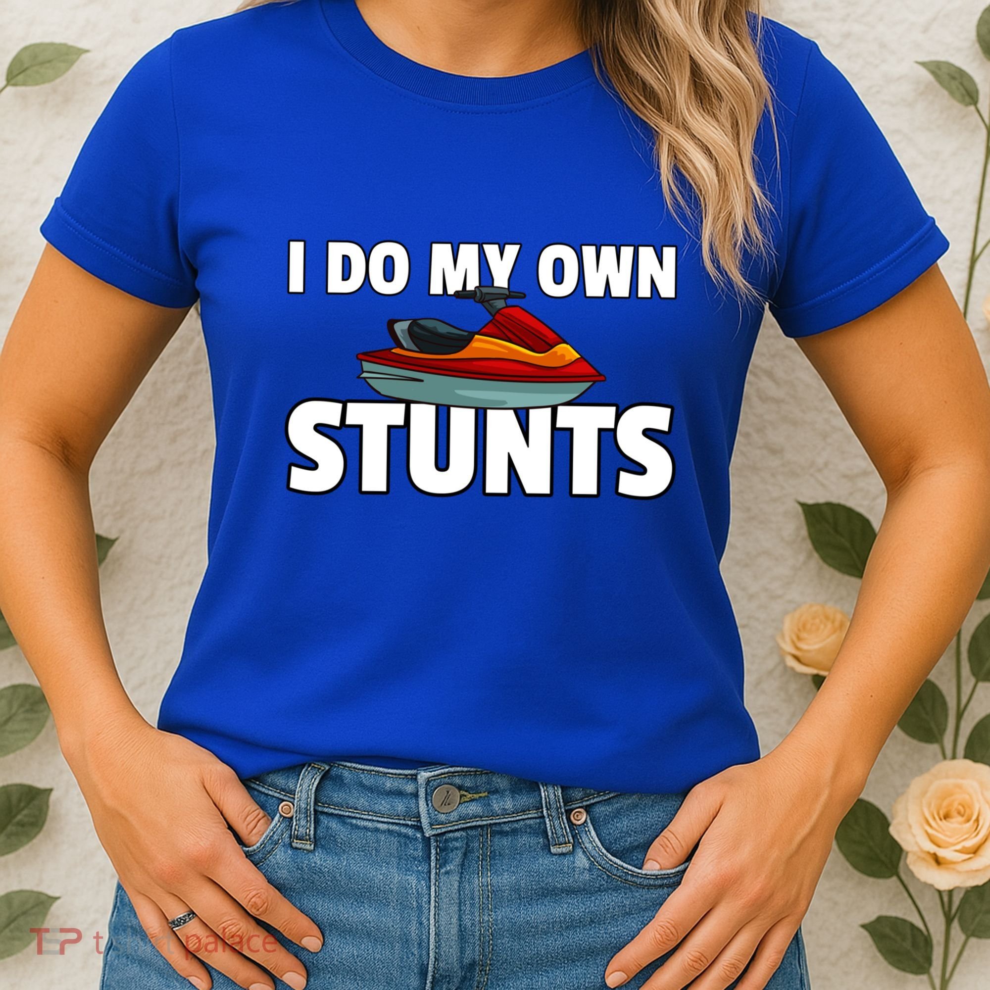 Jet Ski Stunts Gift Jet Skiing Skier Driver Water Sport Gift Women's T-Shirt