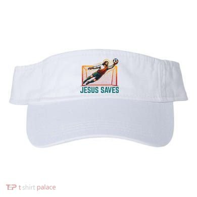Jesus Saves Soccer Goalkeeper Visor