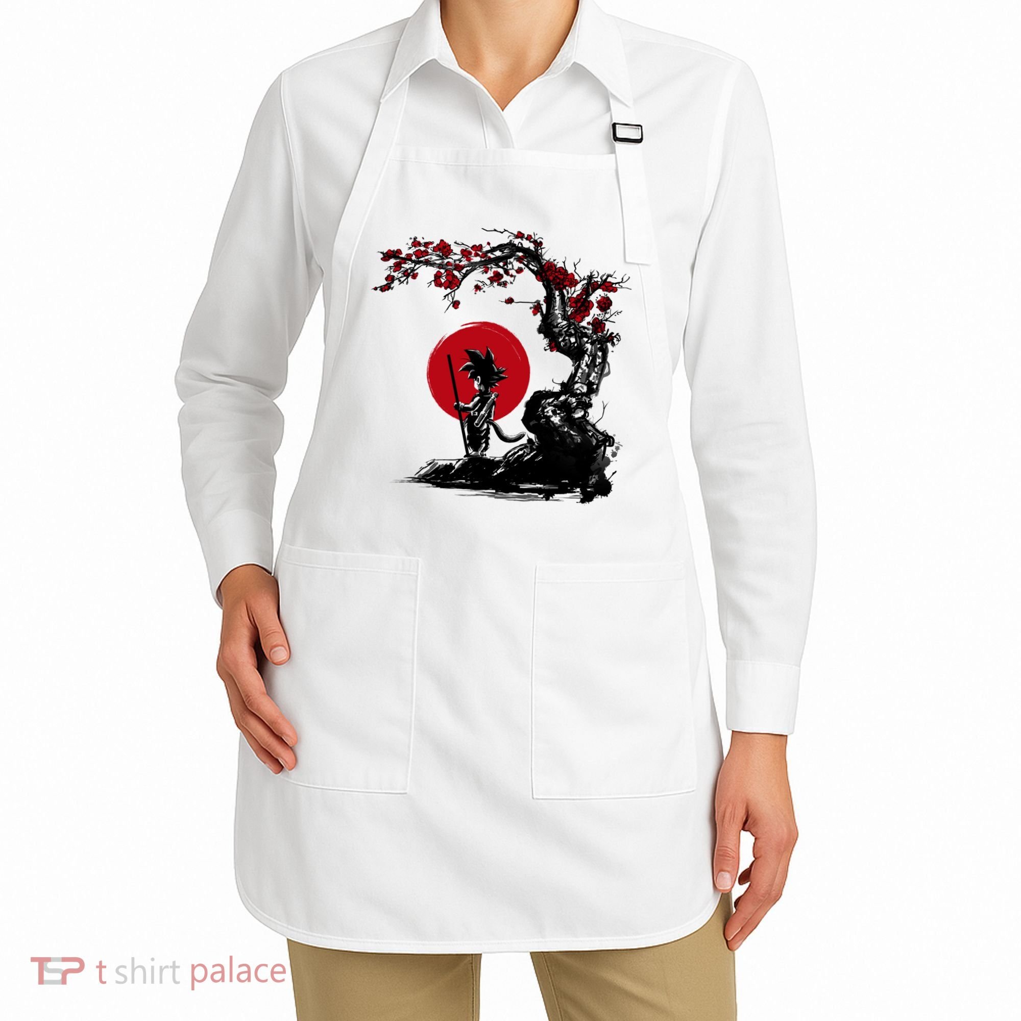 Japanese Sunset Style Apron