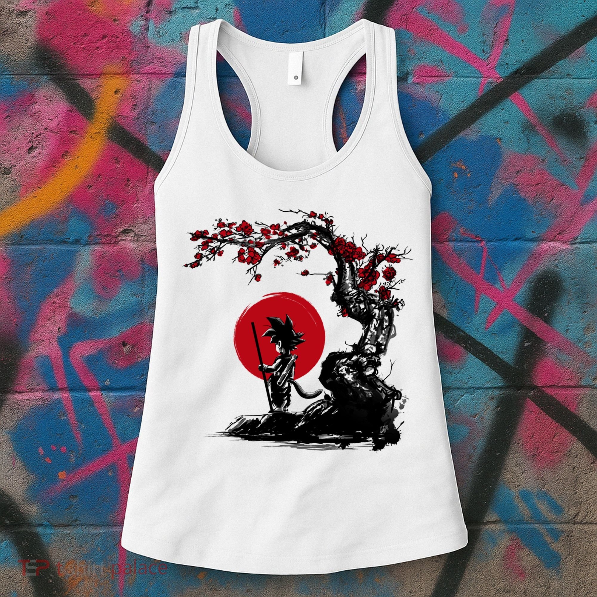 Japanese Sunset Style Women's Tank Top