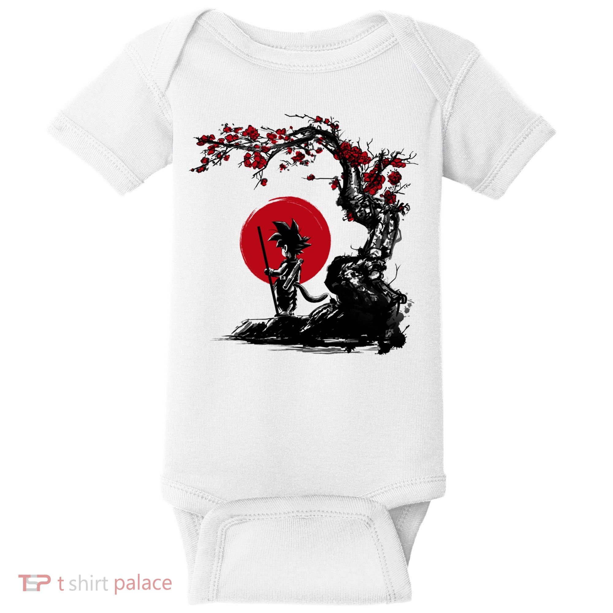Japanese Sunset Style Baby Bodysuit