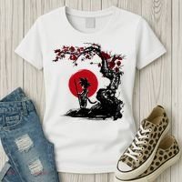 Japanese Sunset Style Women's T-Shirt thumb 3