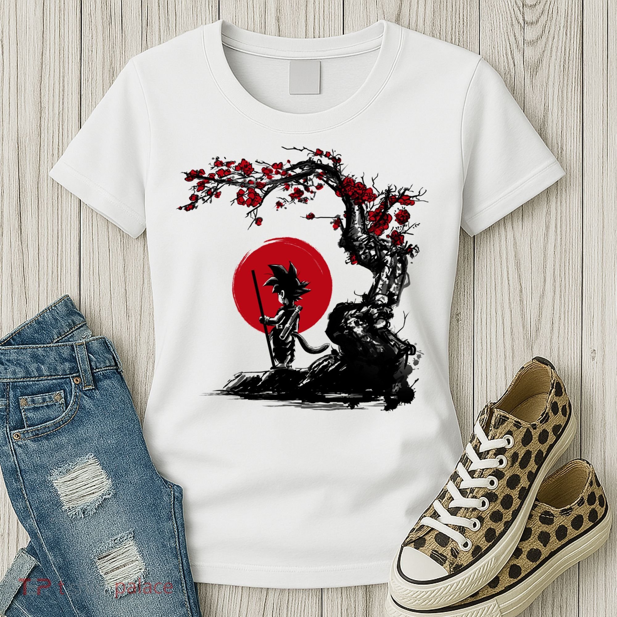 Japanese Sunset Style Women's T-Shirt