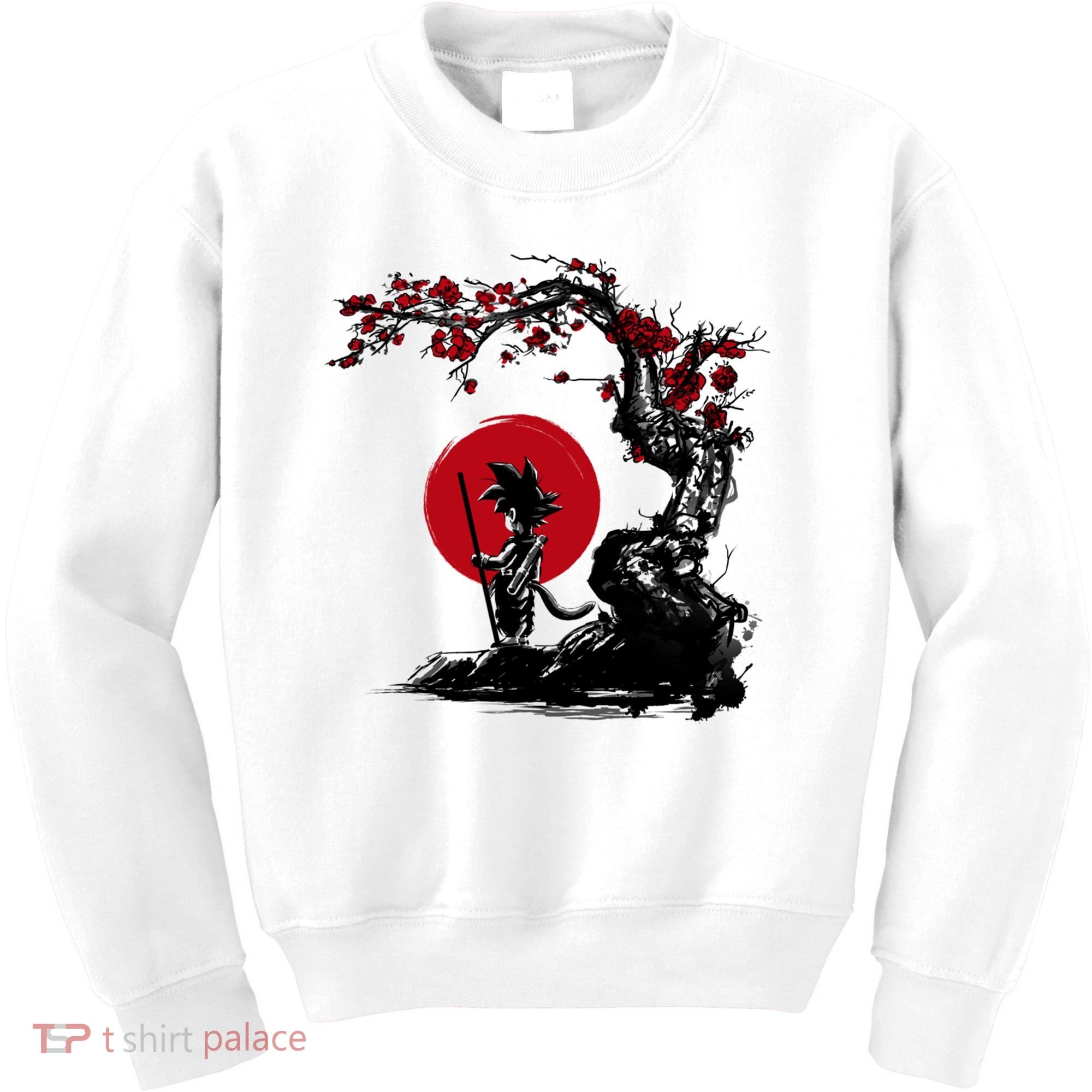 Japanese Sunset Style Kids Sweatshirt