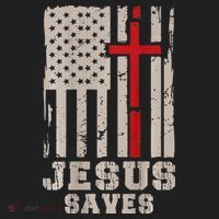 Jesus Saves S Christian Faith Cross Graphic Beanie thumb 2
