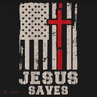 Jesus Saves S Christian Faith Cross Graphic Visor thumb 3