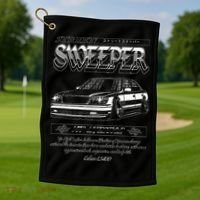 Jdm Street Sweeper Ls400 Vip Golf Towel thumb 1