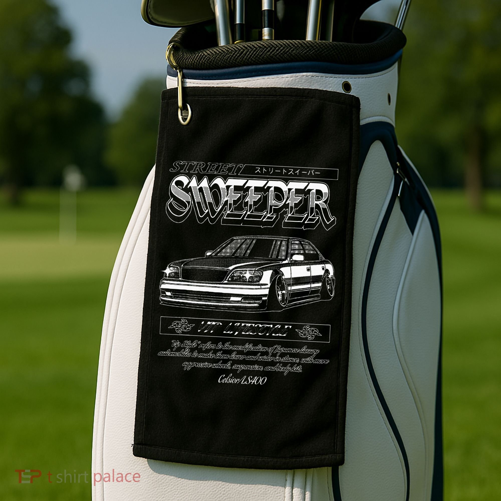 Jdm Street Sweeper Ls400 Vip Golf Towel