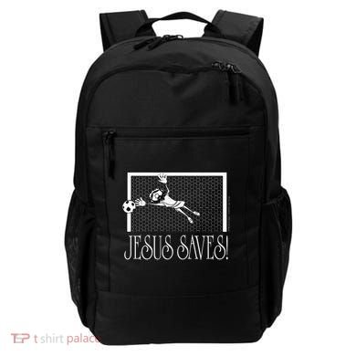 Jesus Saves Soccer Backpack