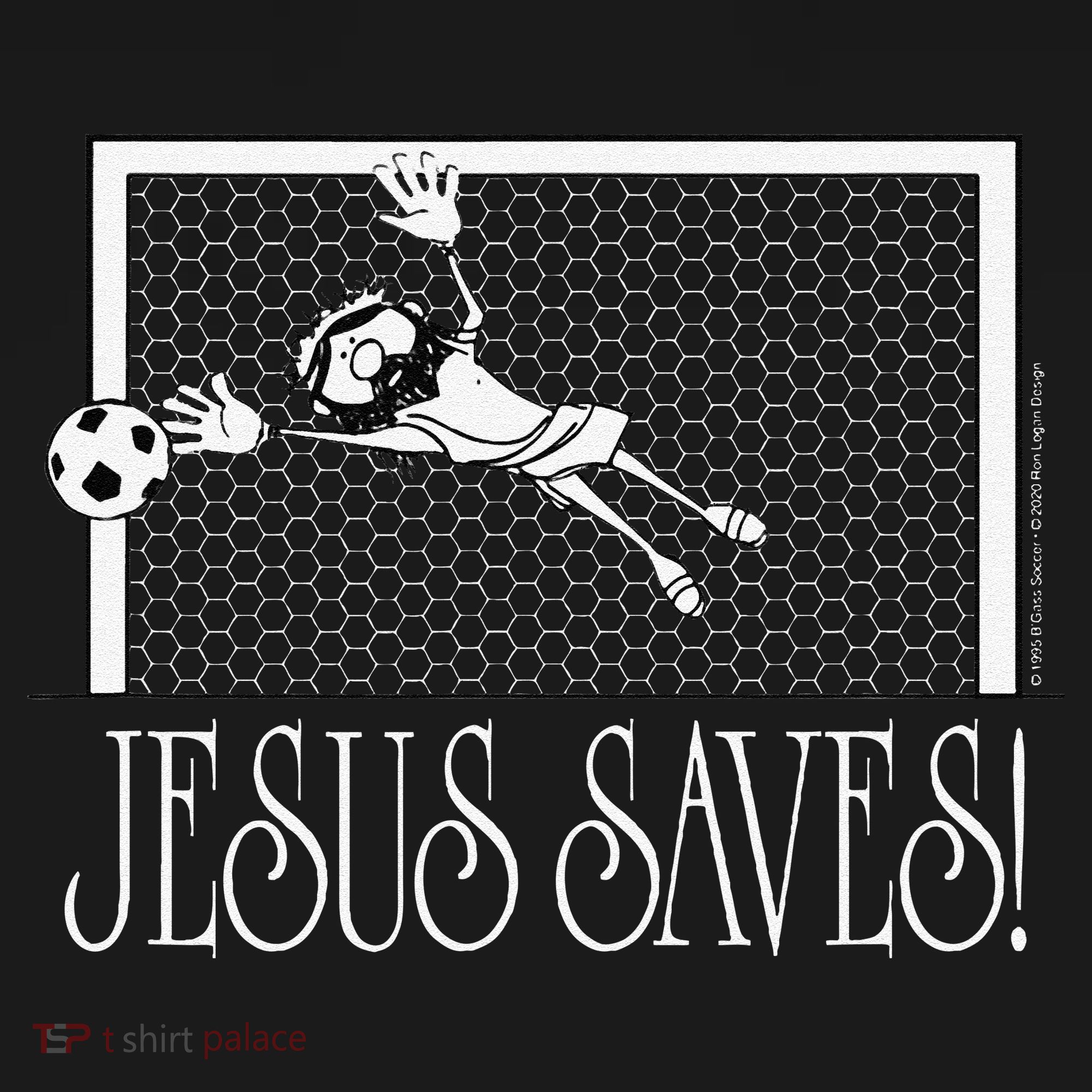 Jesus Saves Soccer Pajama Set