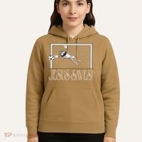 Jesus Saves Soccer Hoodie thumb 5