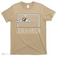 Jesus Saves Soccer T-Shirt thumb 0