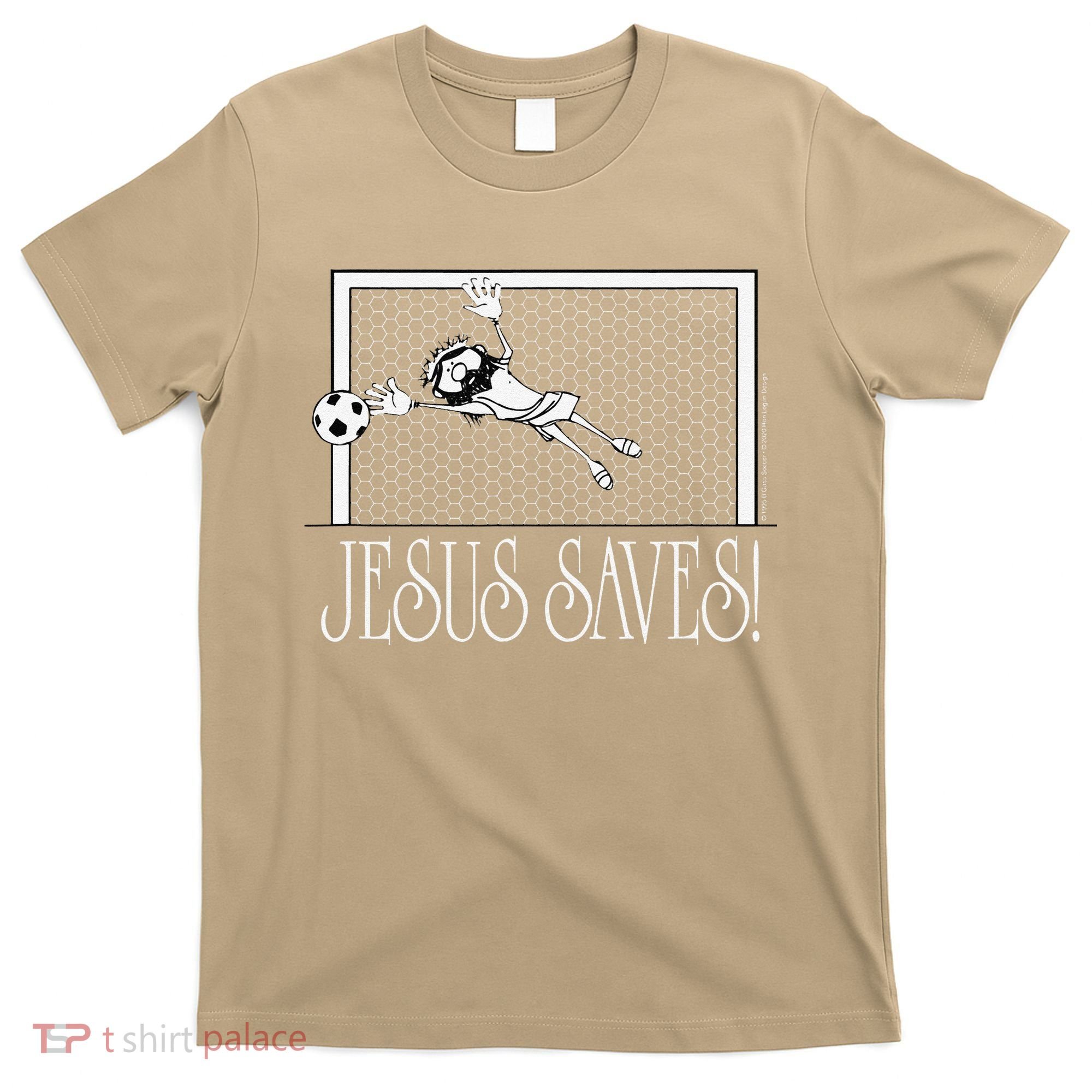 Jesus Saves Soccer T-Shirt