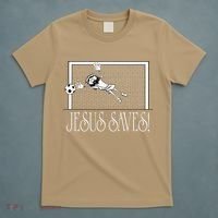 Jesus Saves Soccer T-Shirt thumb 5
