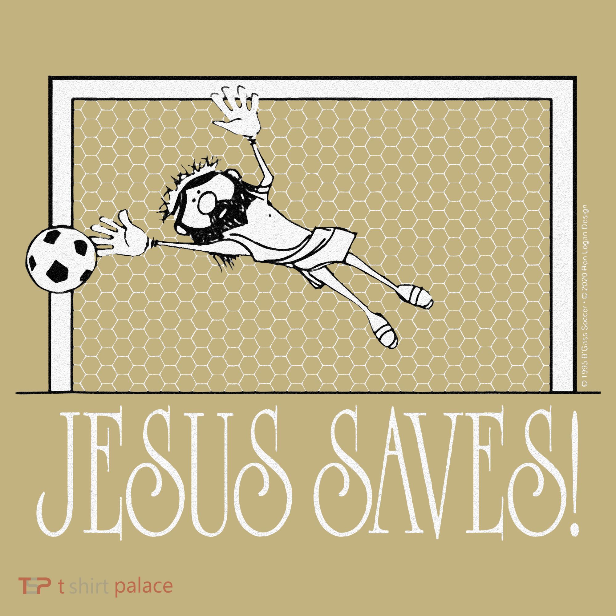 Jesus Saves Soccer T-Shirt