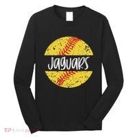 Jaguars Softball Team Mascot School Spirit Game Day Long Sleeve Shirt thumb 0