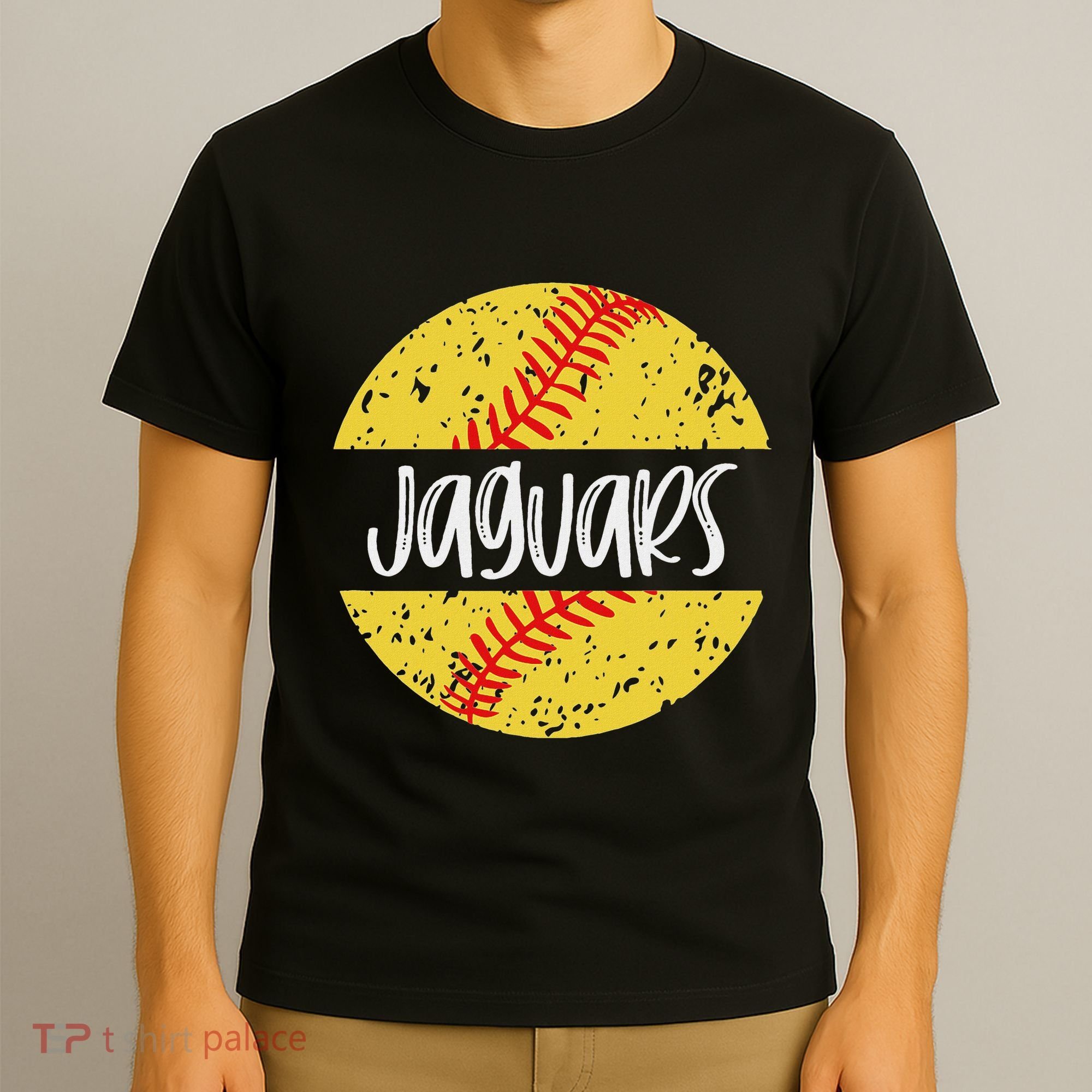 Jaguars Softball Team Mascot School Spirit Game Day T-Shirt