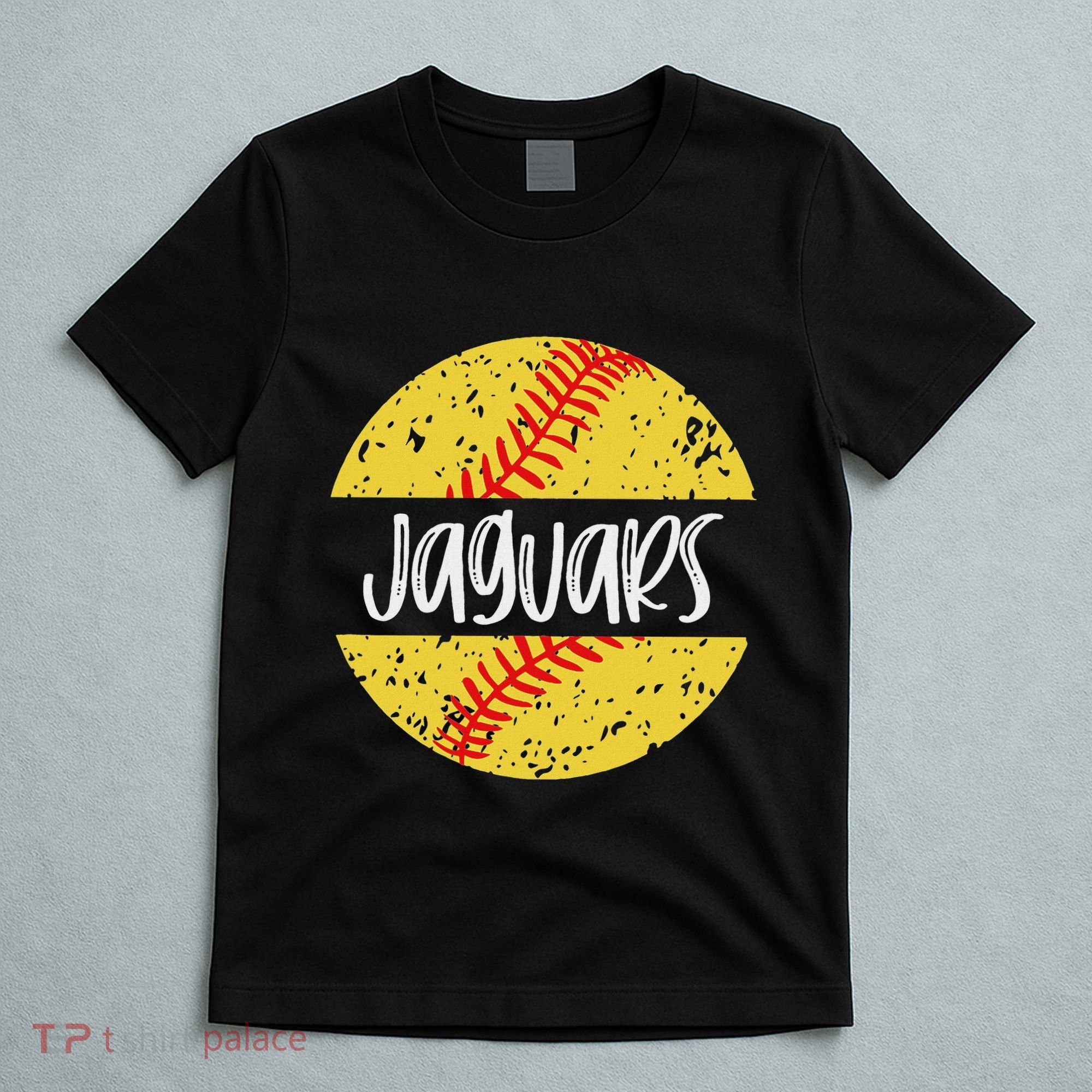Jaguars Softball Team Mascot School Spirit Game Day T-Shirt