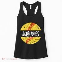 Jaguars Softball Team Mascot School Spirit Game Day Women's Tank Top thumb 0