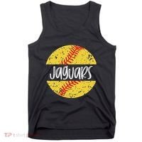 Jaguars Softball Team Mascot School Spirit Game Day Tank Top thumb 0