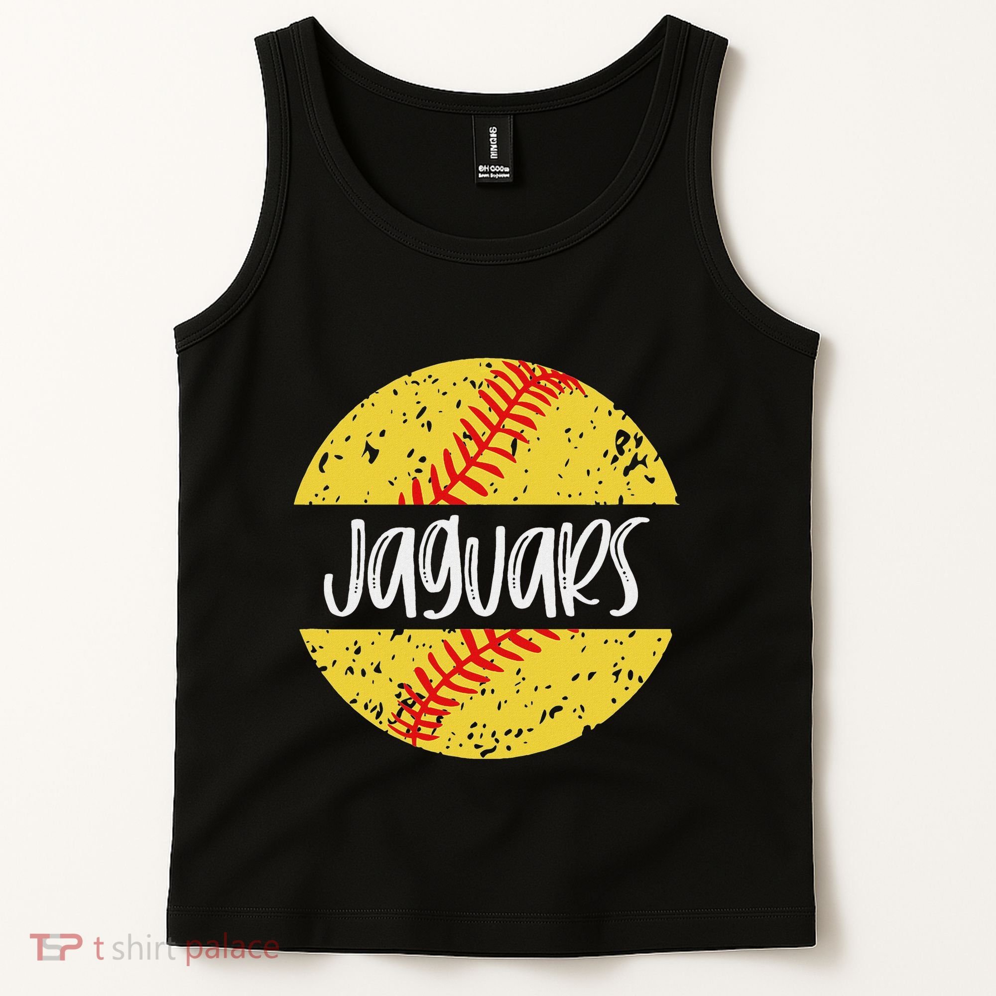 Jaguars Softball Team Mascot School Spirit Game Day Tank Top