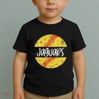 Jaguars Softball Team Mascot School Spirit Game Day Toddler T-Shirt thumb 2
