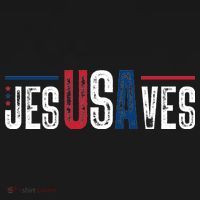 Jesus Saves USA Faith 4th Of July T-Shirt thumb 7