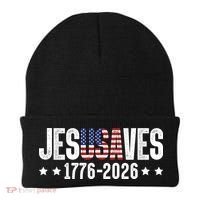 Jesus Saves USA 1776-2026 250 Years Beanie thumb 0