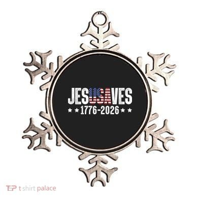 Jesus Saves USA 1776-2026 250 Years Ornament