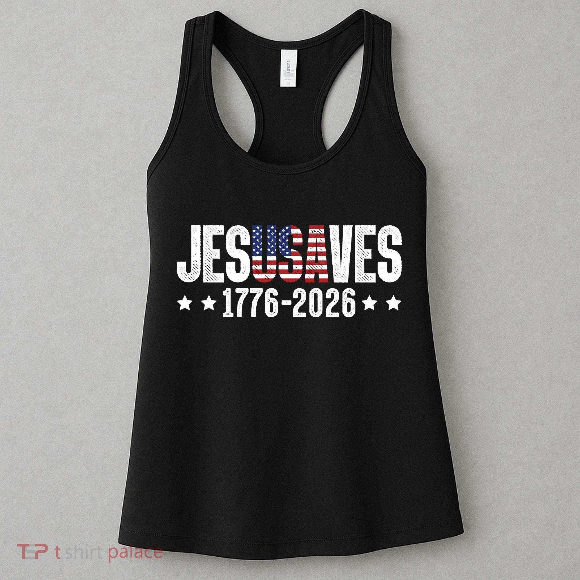 Jesus Saves USA 1776-2026 250 Years Women's Tank Top