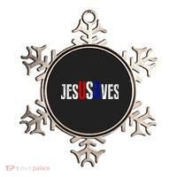 Jesus Saves USA  Ornament thumb 0