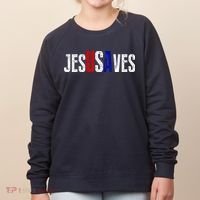 Jesus Saves USA  Women's Sweatshirt thumb 0