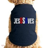 Jesus Saves USA  Doggie Tank thumb 0