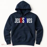Jesus Saves USA  Hoodie thumb 0