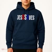 Jesus Saves USA  Hoodie thumb 2